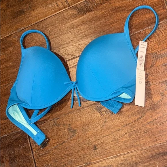 NWT! 32DDD Top SIZE SMALL Bottom Victoria's Secret Vibrant Blue Bikini - Picture 5 of 9
